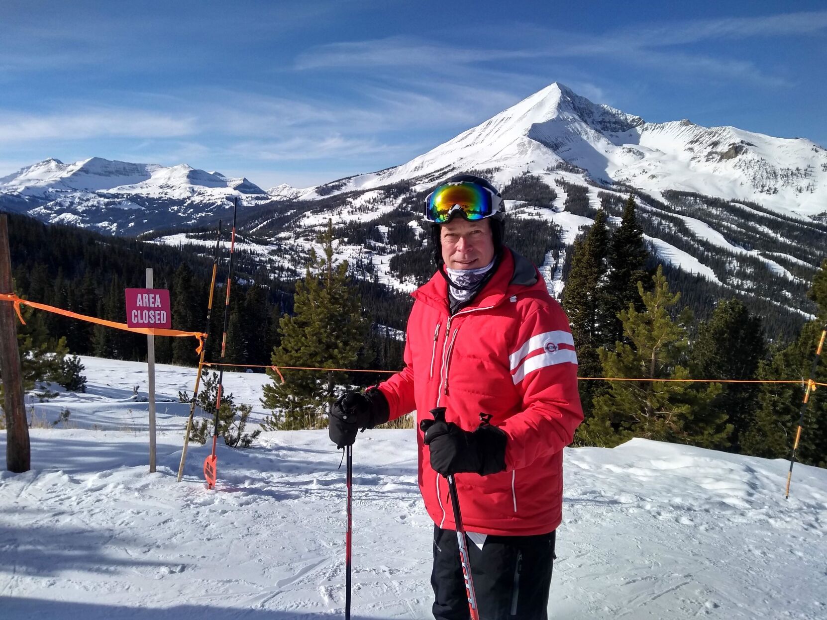 Skiing at Big Sky, Montana